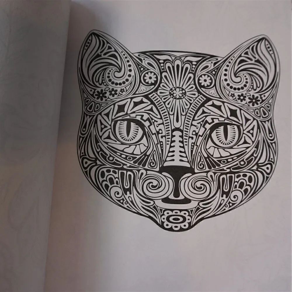 Color Creatives Book Peaceful Patterns Coloring To Relax And Soothe - Picture 8 of 9